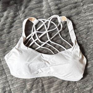 lululemon athletica White Strappy Bra